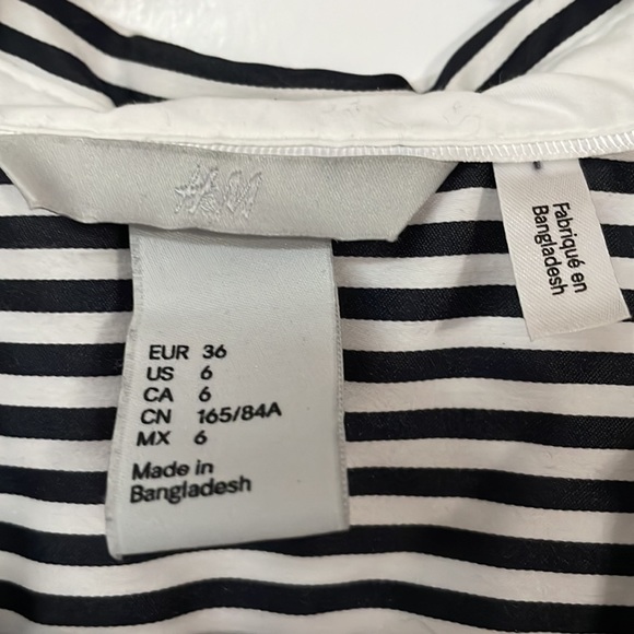 H&M striped blouse - Picture 3 of 4